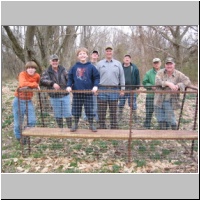 Work Day - 2/04, Grant, Al, Beau, Neil, Craig, James, Ed, George and Horace